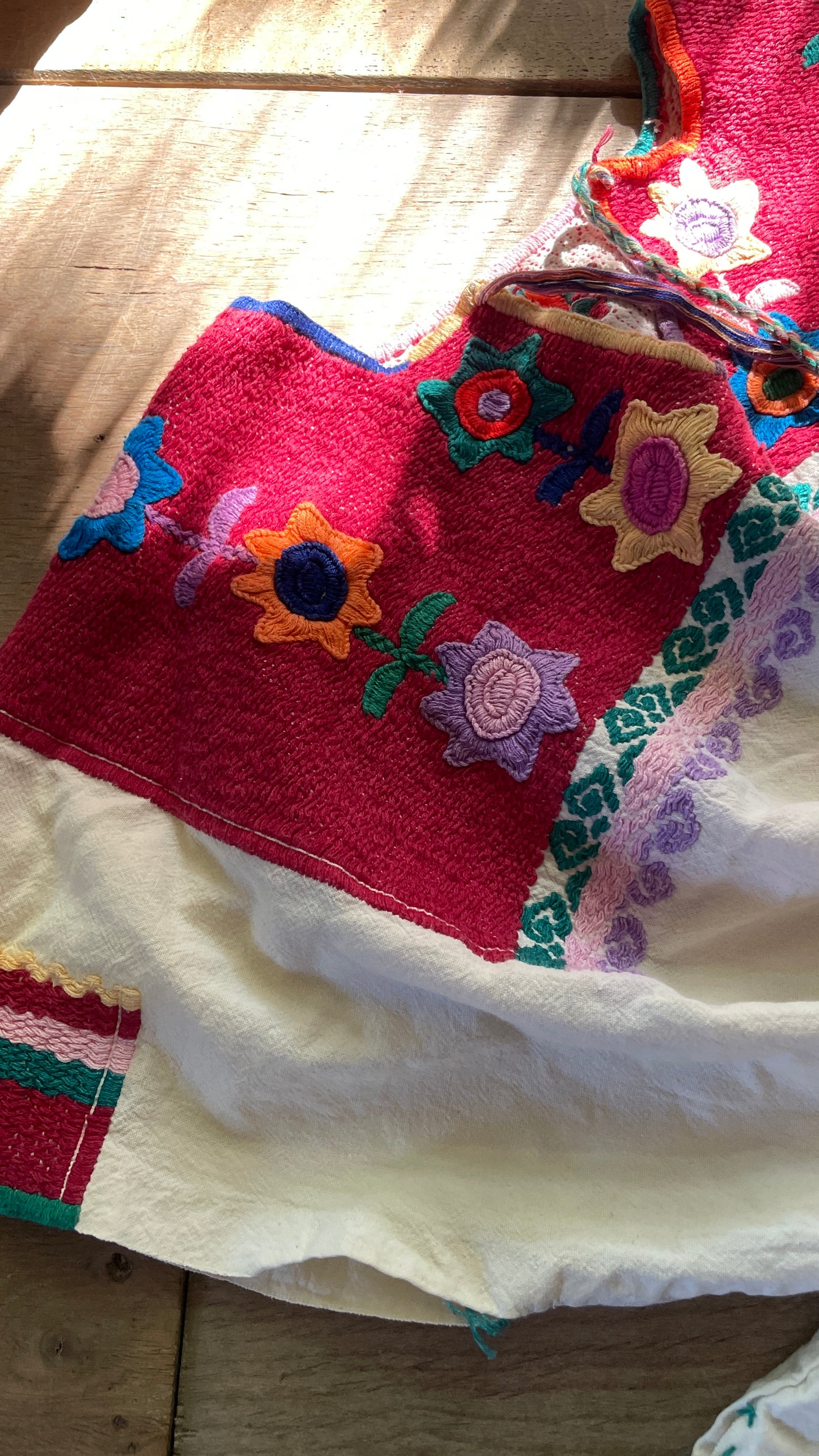 Huipil Flower Top