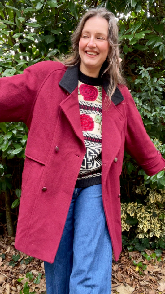 Mid-length Wool Coat