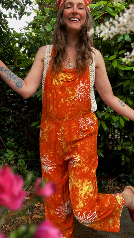 90s Sunny Dungarees