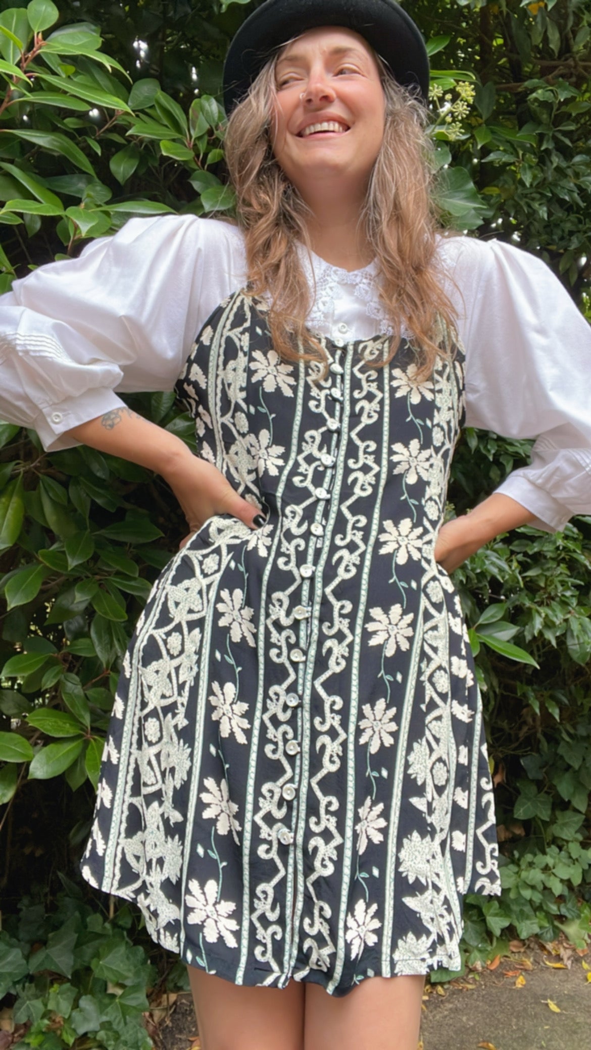 90s Floral Mini Dress