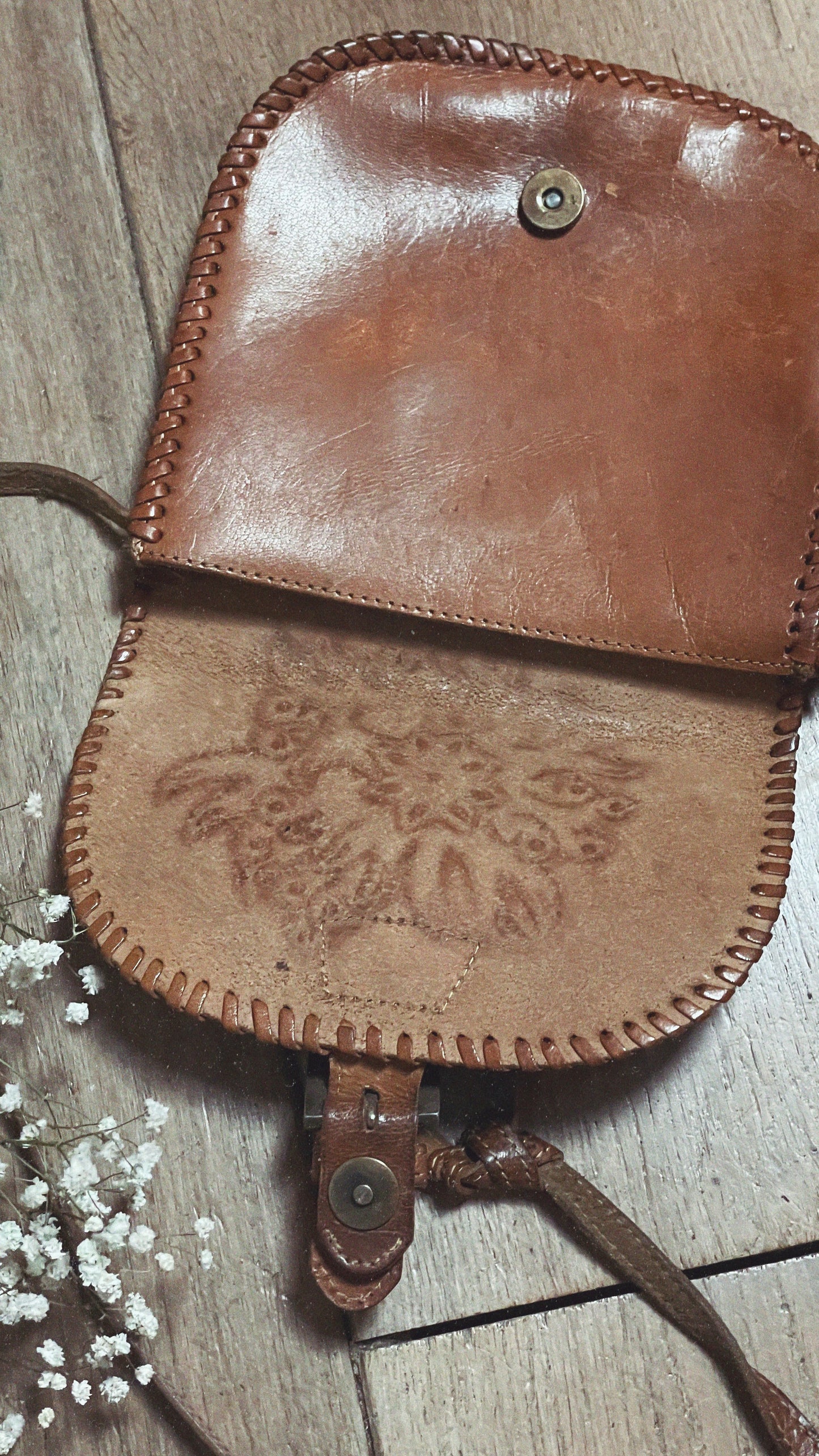 Tooled Leather Purse