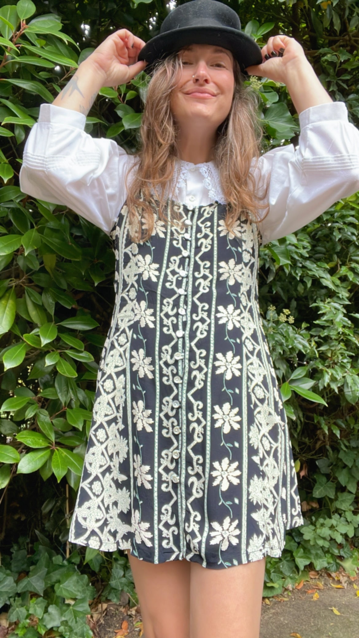 90s Floral Mini Dress