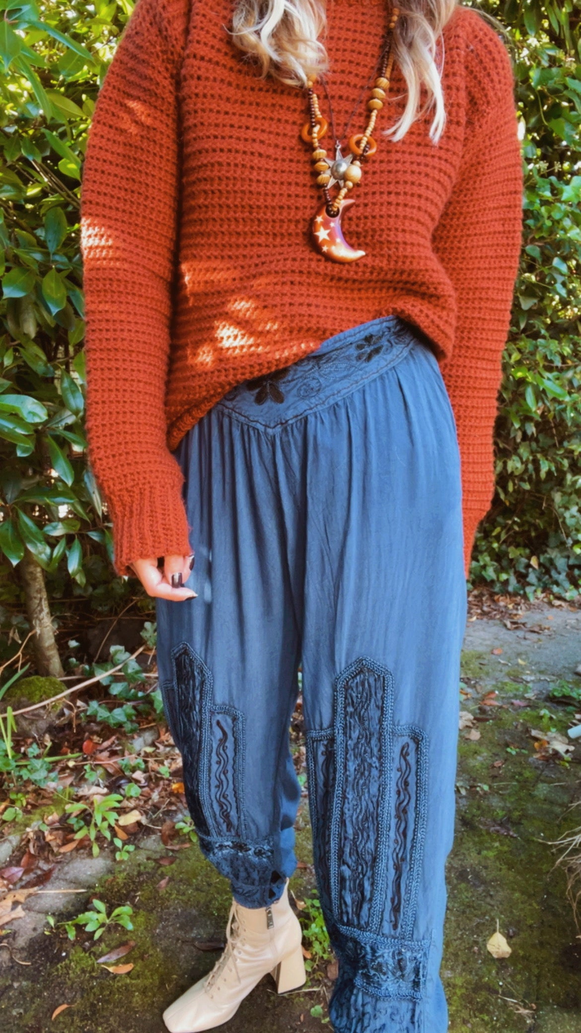 Indigo Harem Trousers