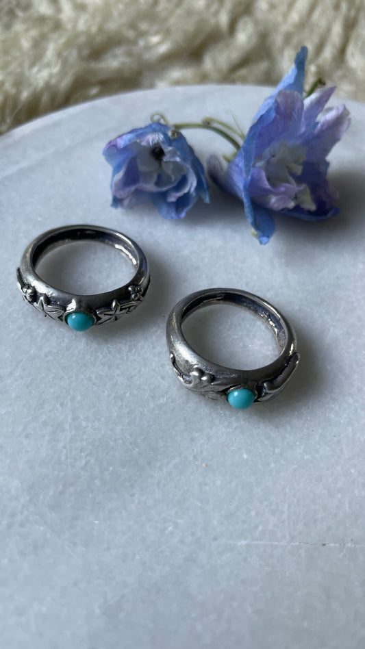 925 Silver & Turquoise Ring