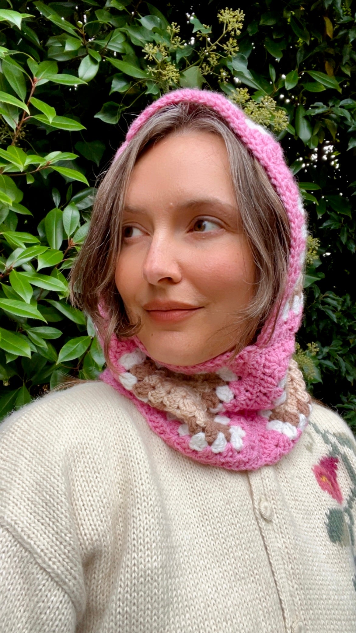 Granny Square Crochet Balaclava