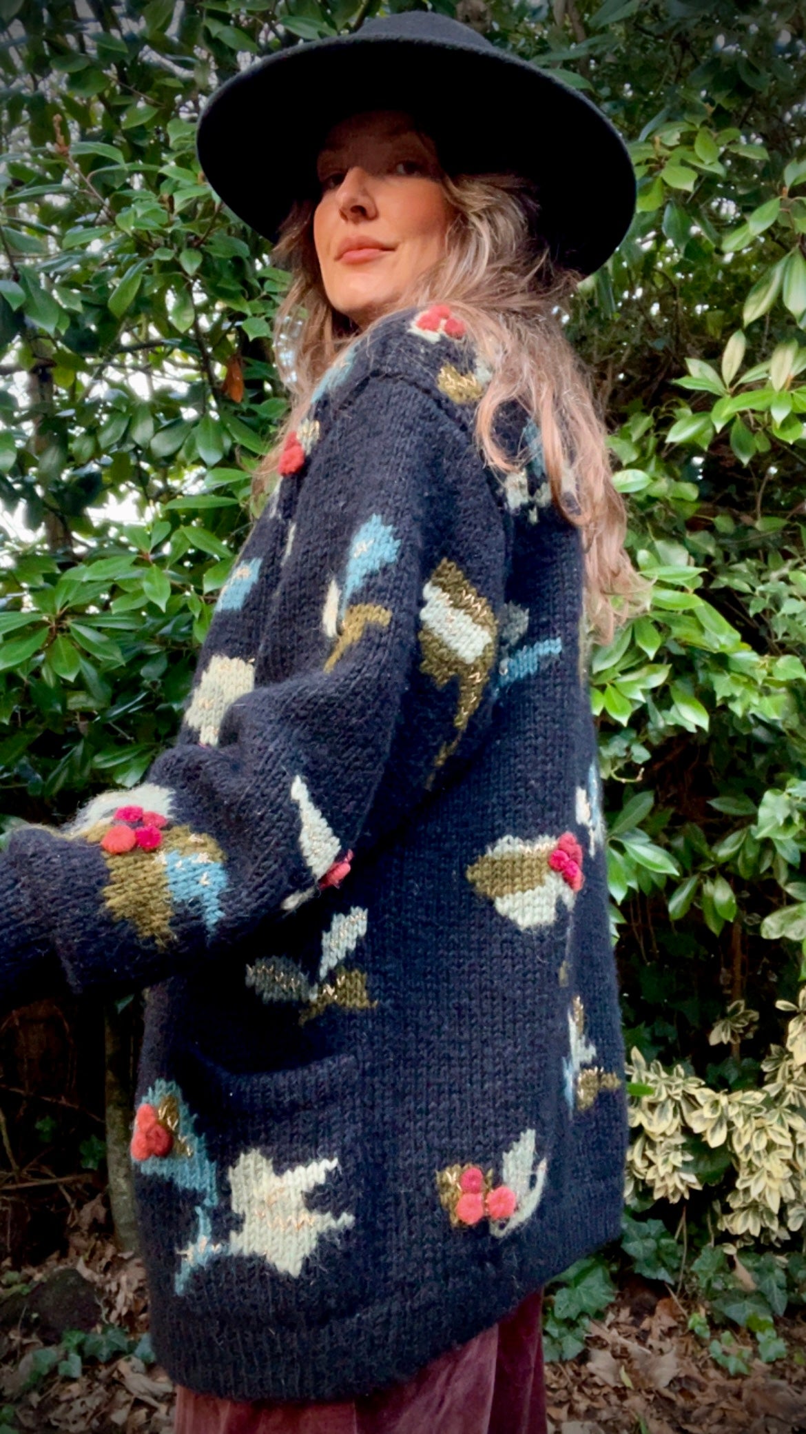 Floral Padded Jardigan