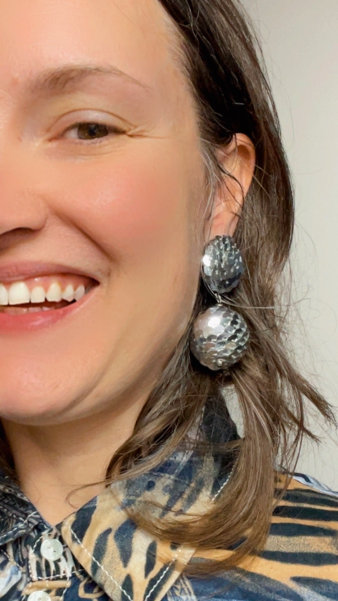 Sequin “Disco” Earrings