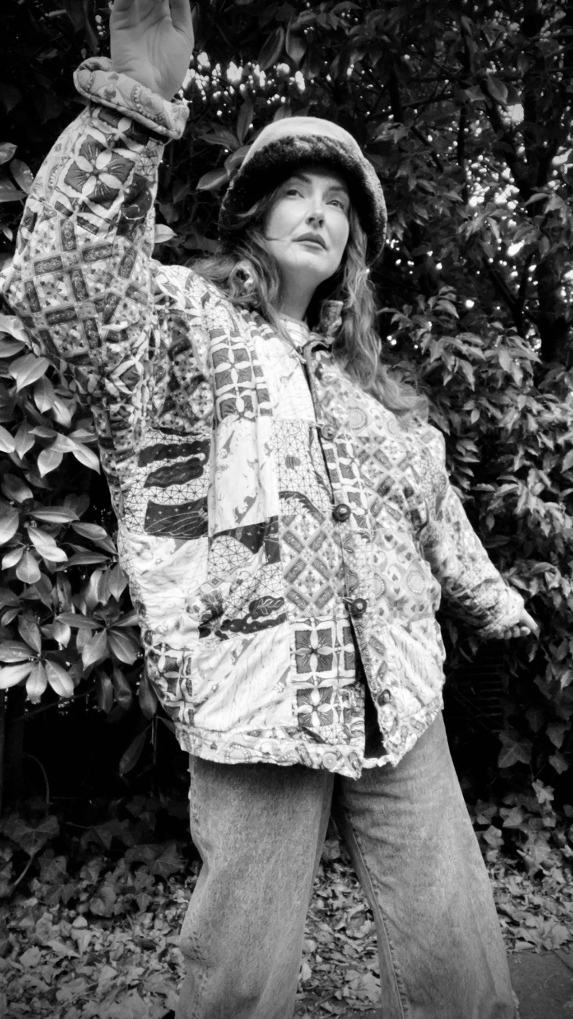 Reversible Batik Jacket