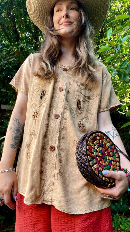90s Hippie Top