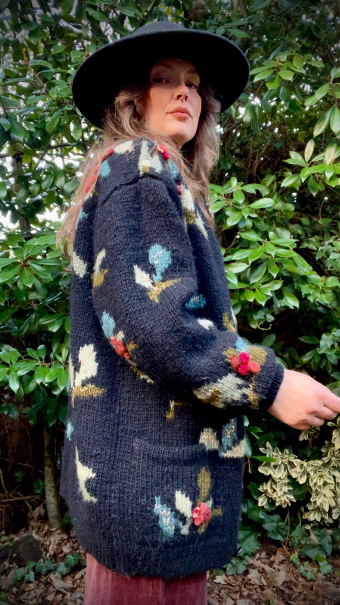 Floral Padded Jardigan