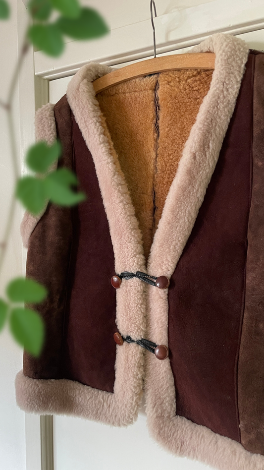 Shearling Waistcoat