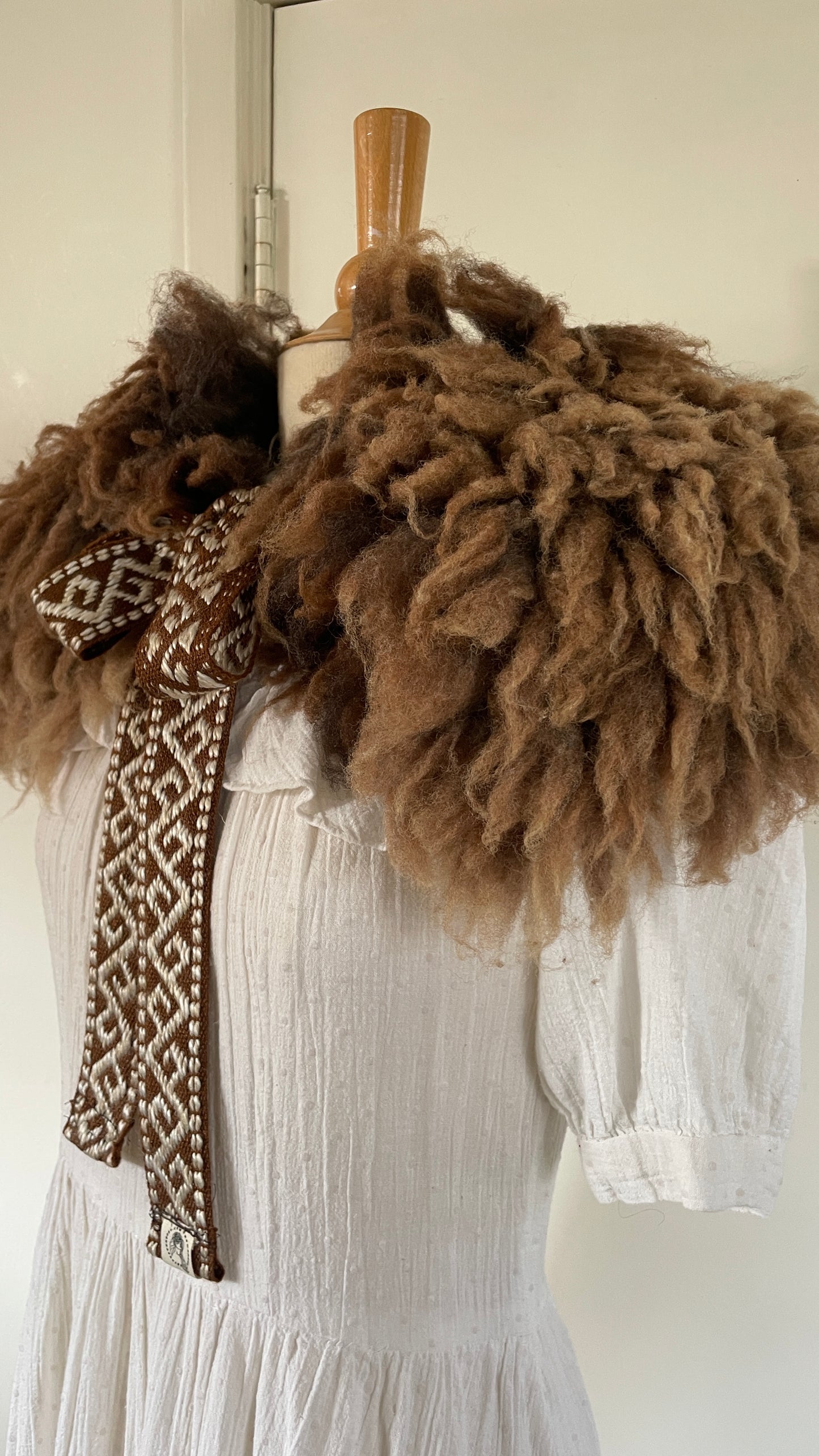 Reworked • XL Shearling Collar