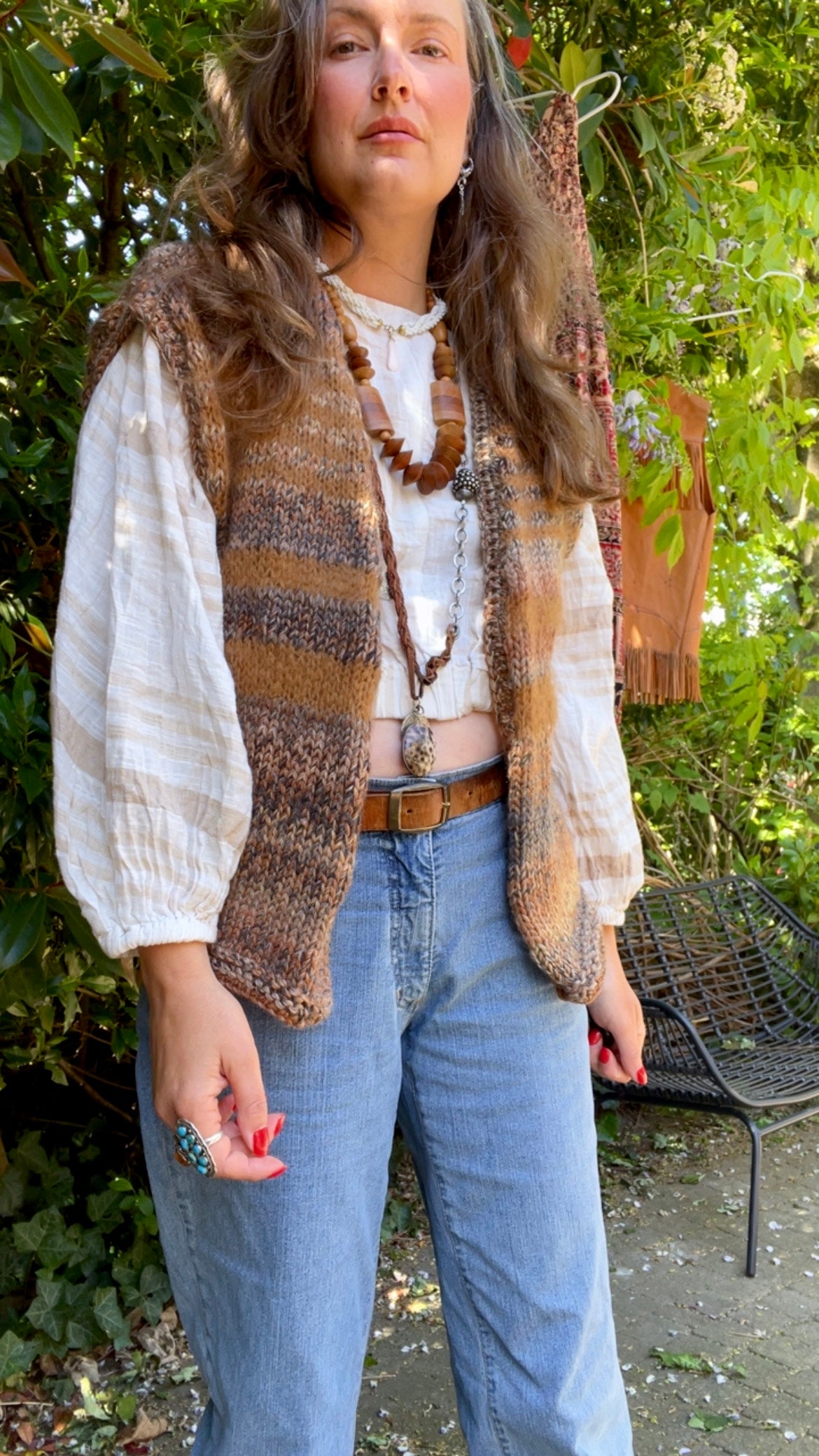 Handmade Knitted Vest