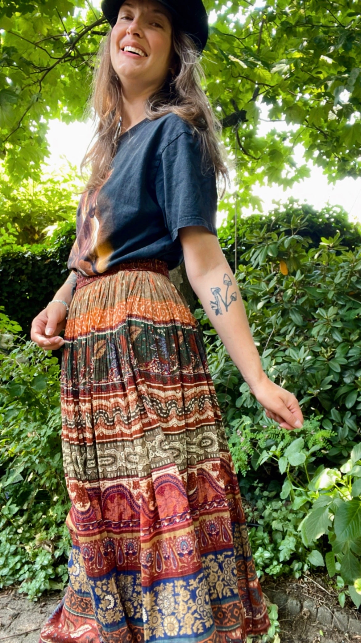 Bohemian Circle Skirt