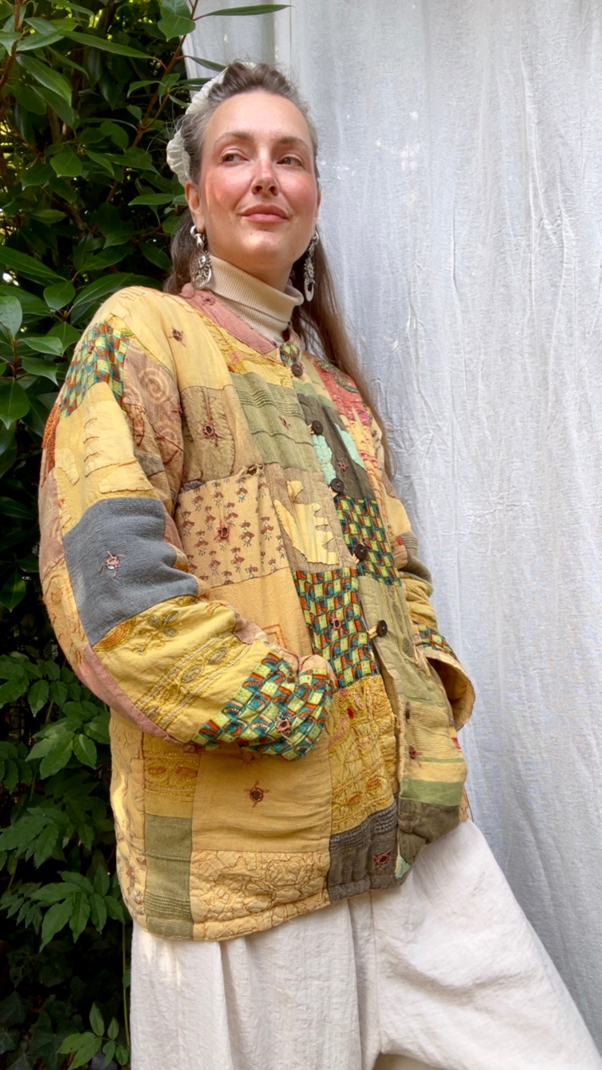 Patchwork Kantha Jacket