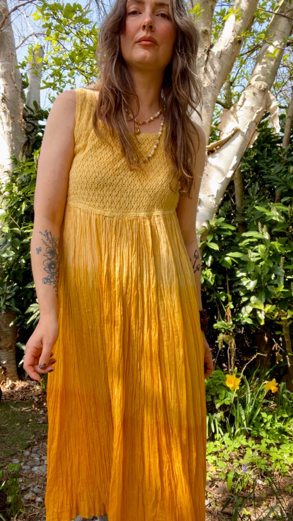 Yellow Sun Dress