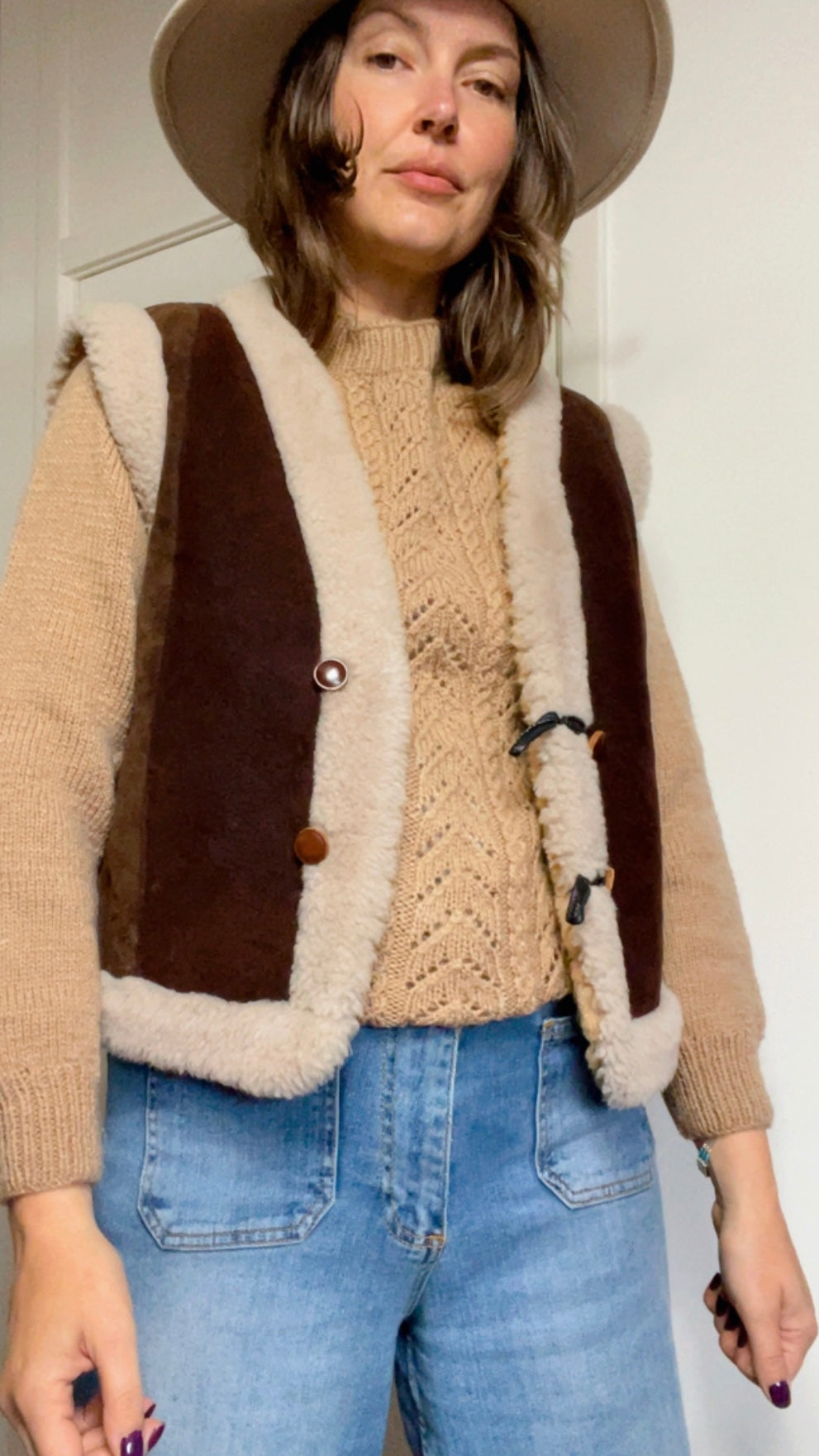 Shearling Waistcoat