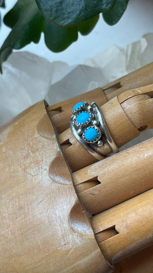 Silver & Turquoise Ring