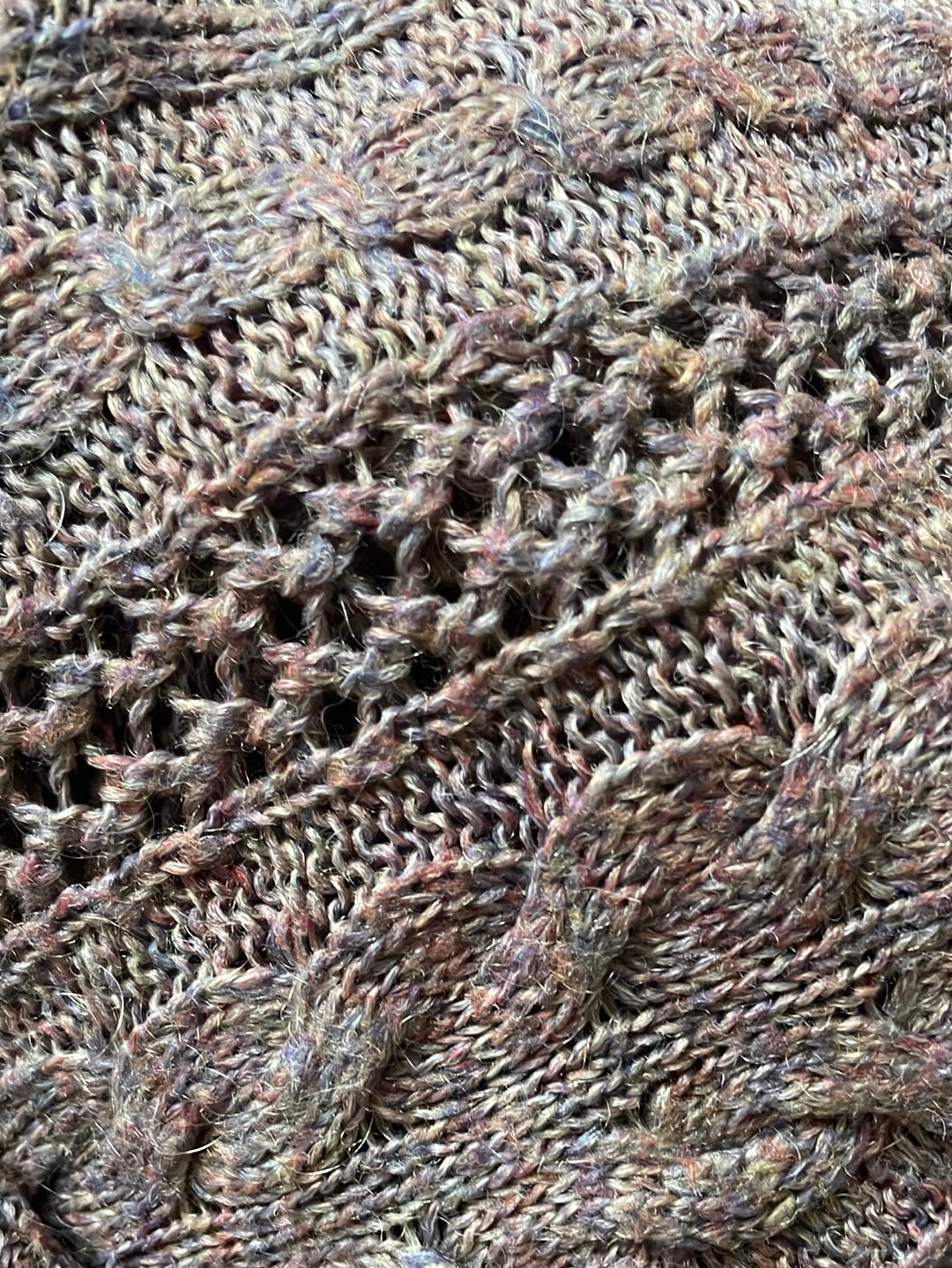 Melange knit