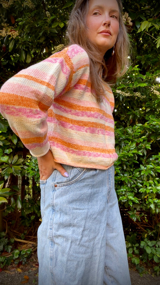 Cotton Stripe Jumper