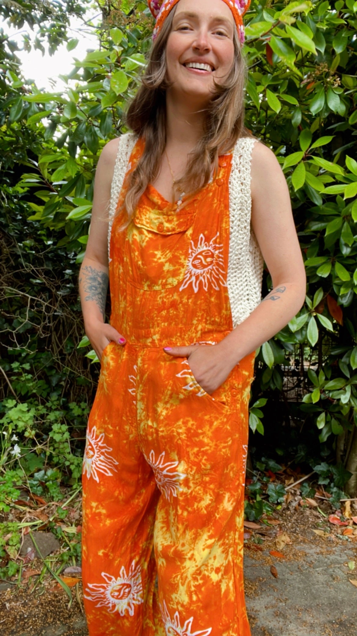 90s Sunny Dungarees