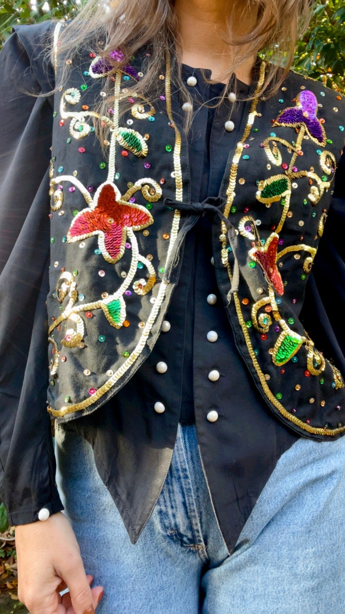 Sequin Waistcoat