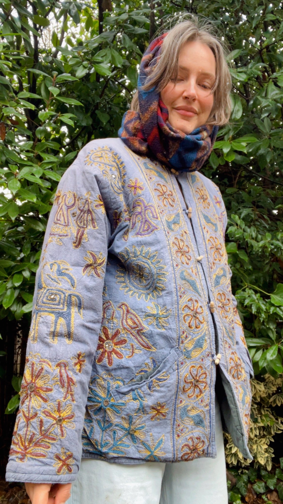 Padded Kantha Jacket