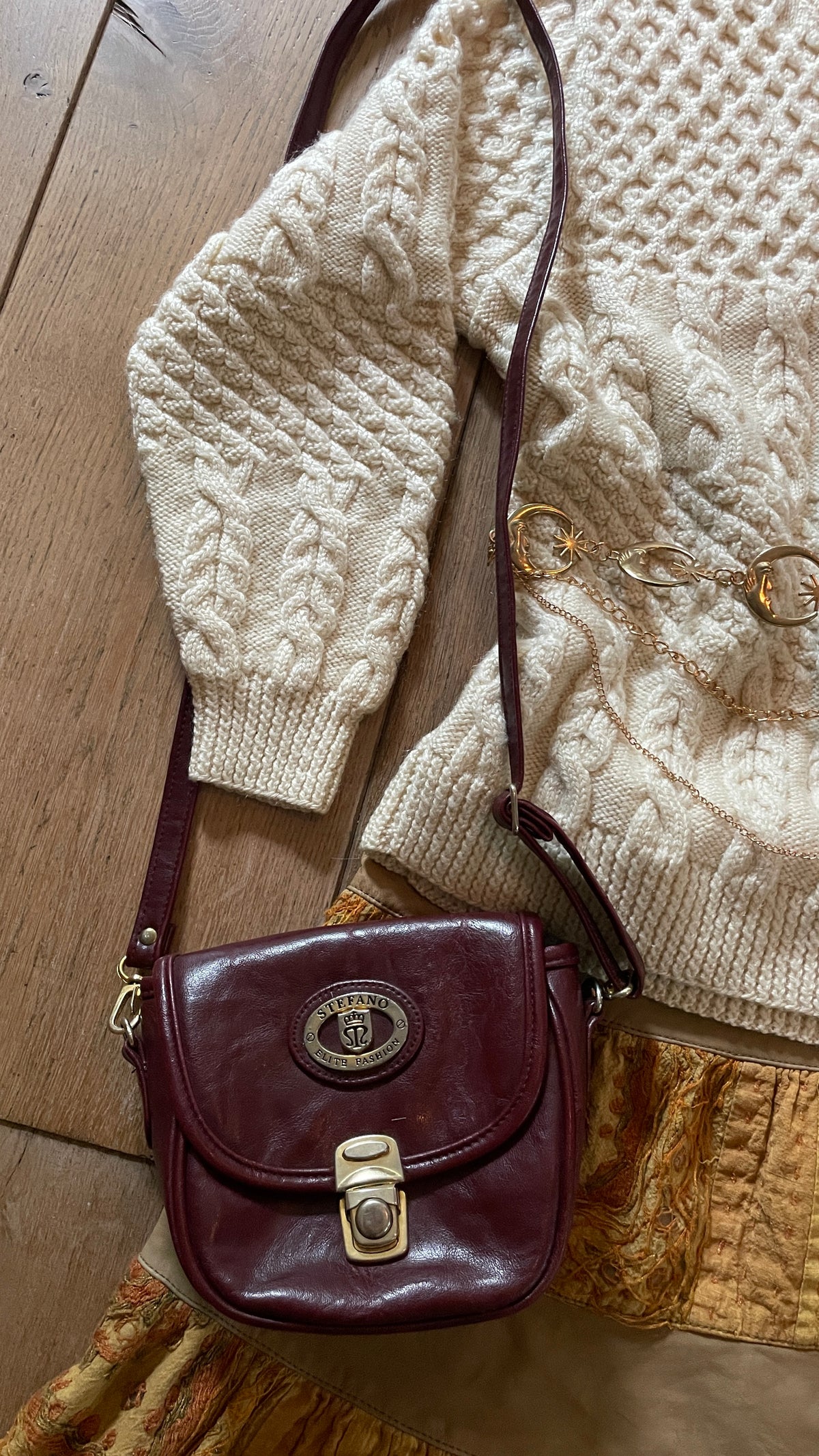 80s Leather Purse