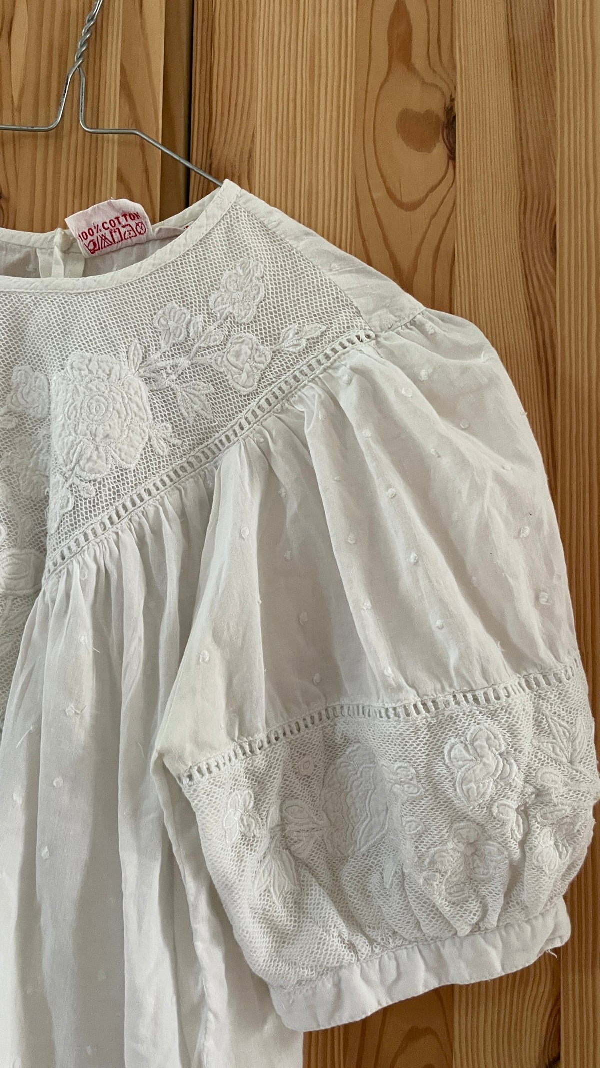 Lace Plumetis SS TOP