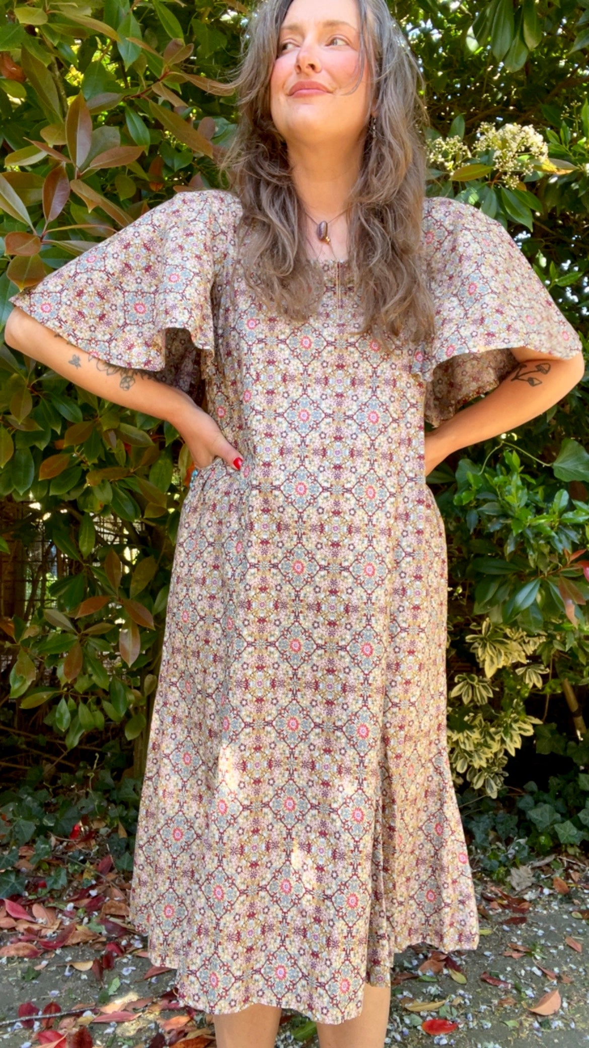 70s Angel Dress
