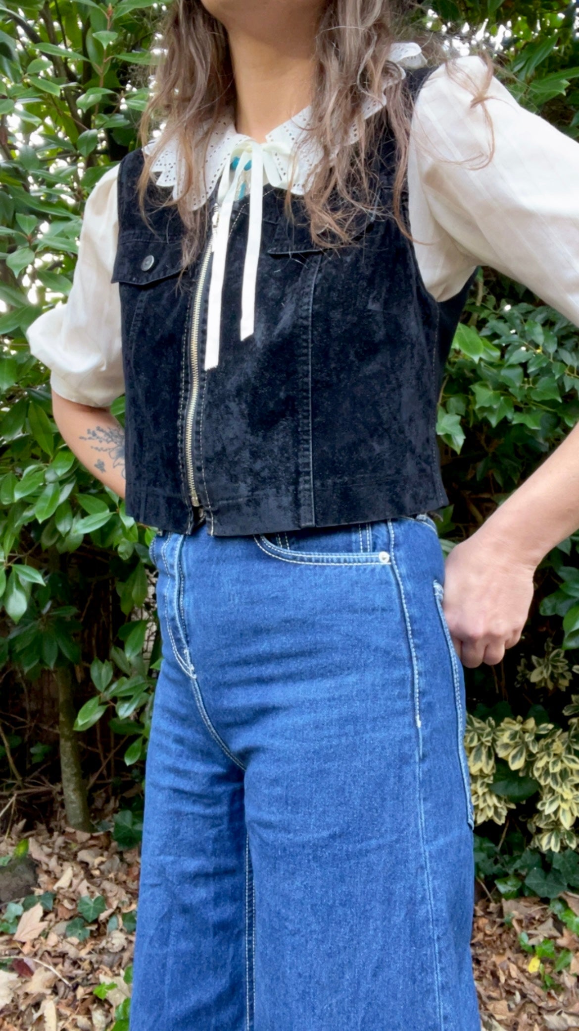 90s Suedine Waistcoat