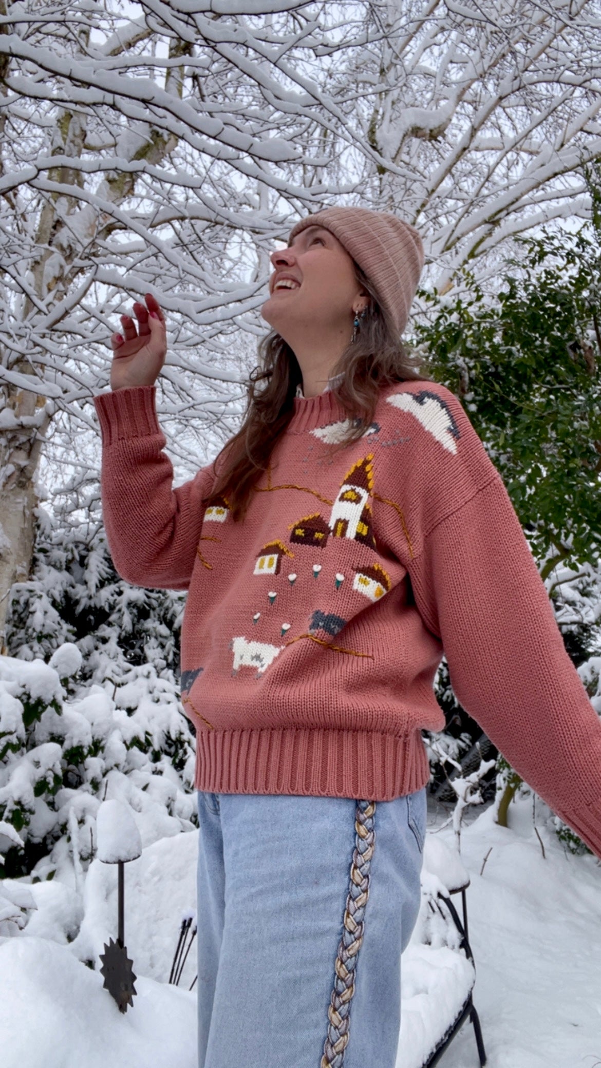 Blush Cottage Jumper