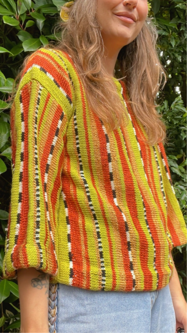 Graphic Knitted Jumper