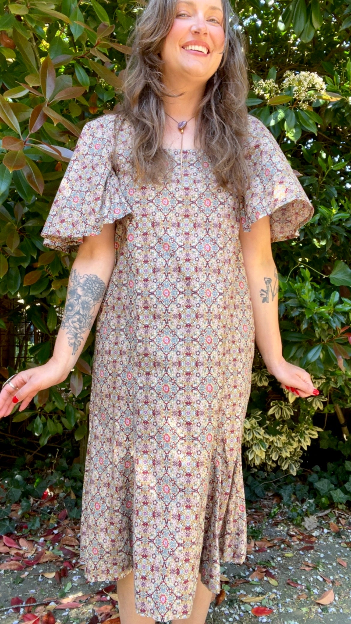 70s Angel Dress