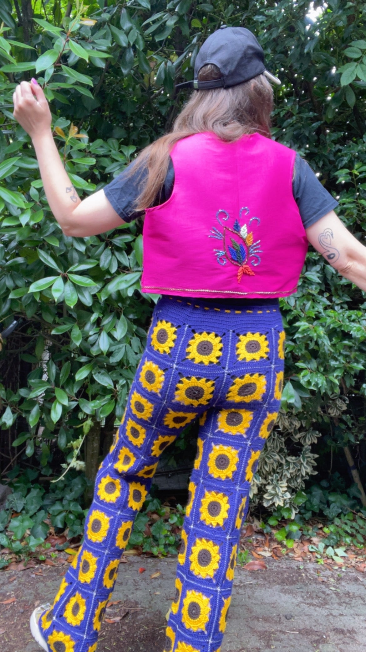 Beaded Silk Waistcoat