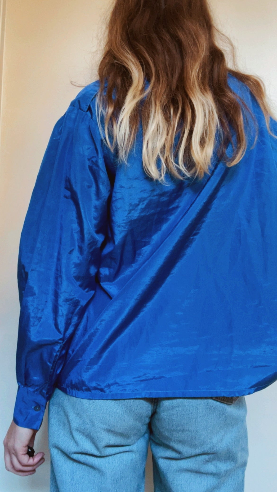 Lapis Lazuli Silk Top