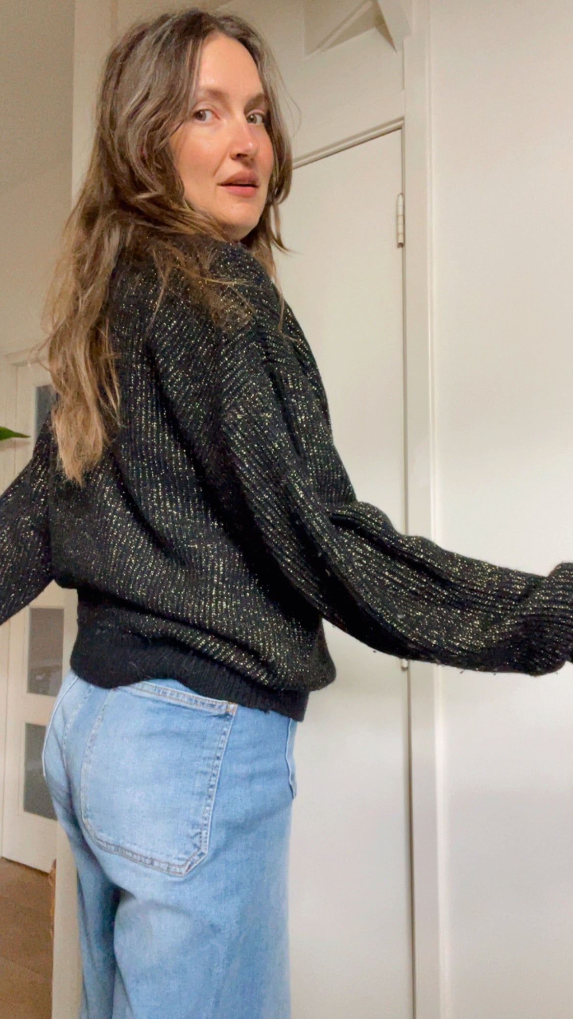 Lurex Turtleneck Jumper