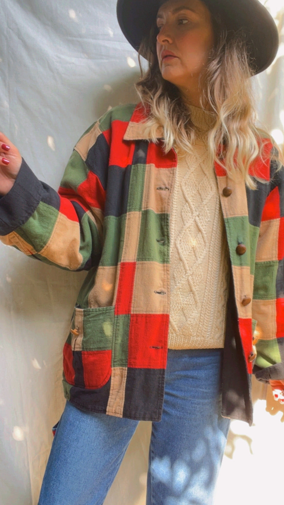 Reversible Patchwork Jacket