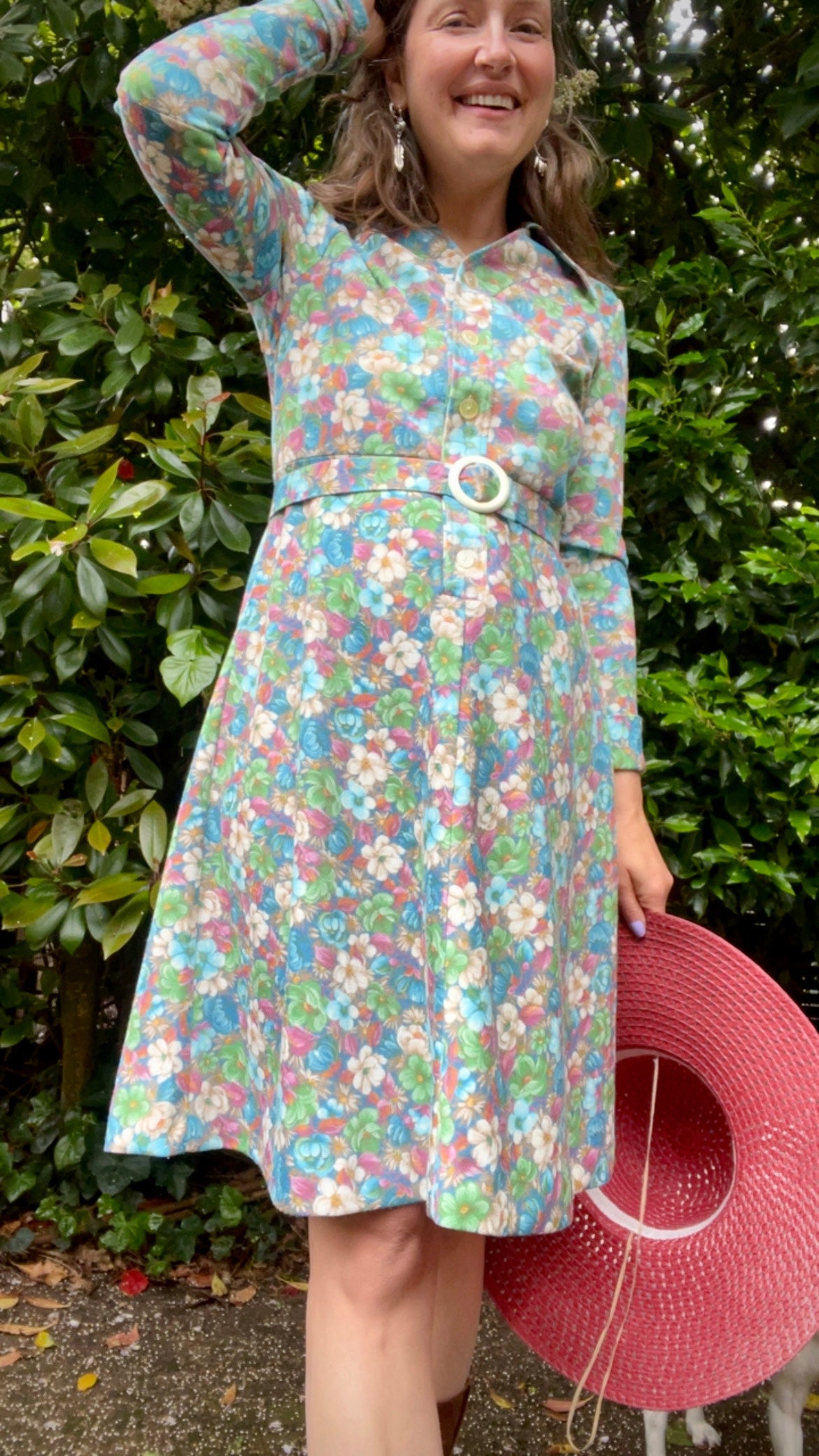 Floral 60’s Dress