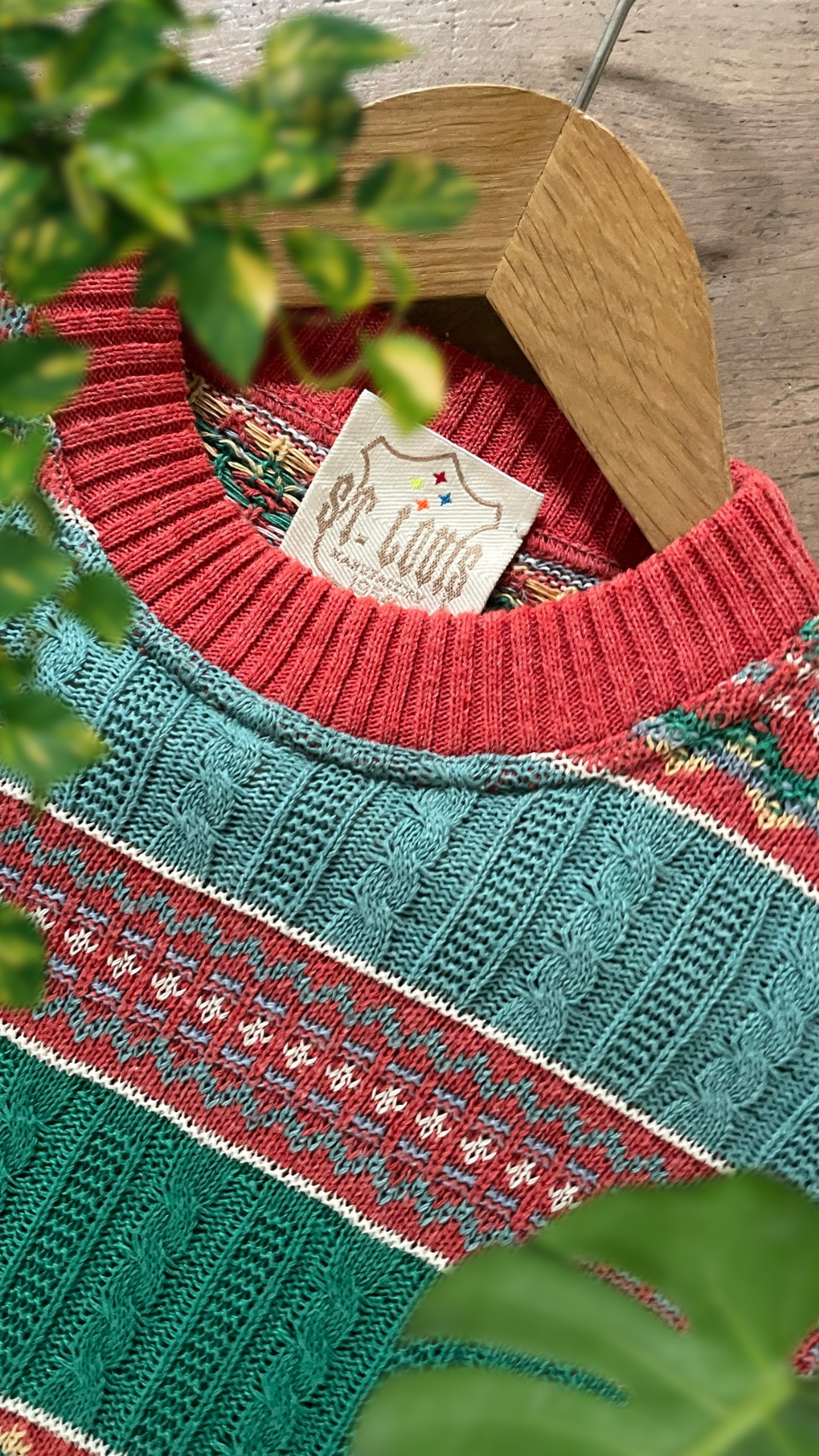 Colorful Pattern Jumper