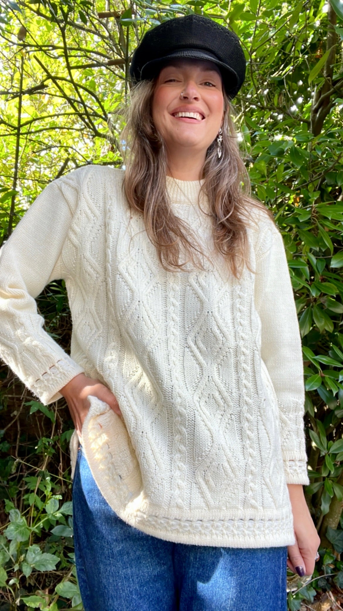 Cable Knitted Jumper