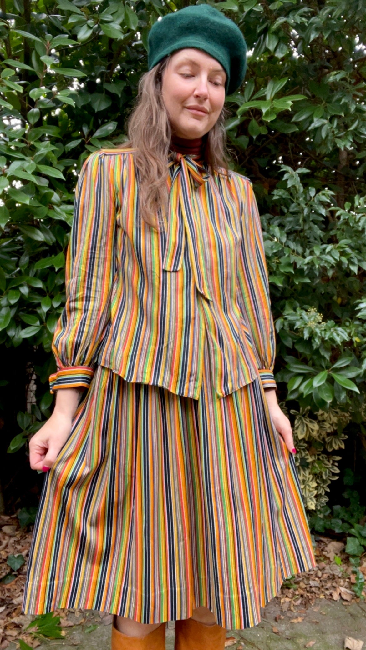 60s Co-ord Top & Skirt