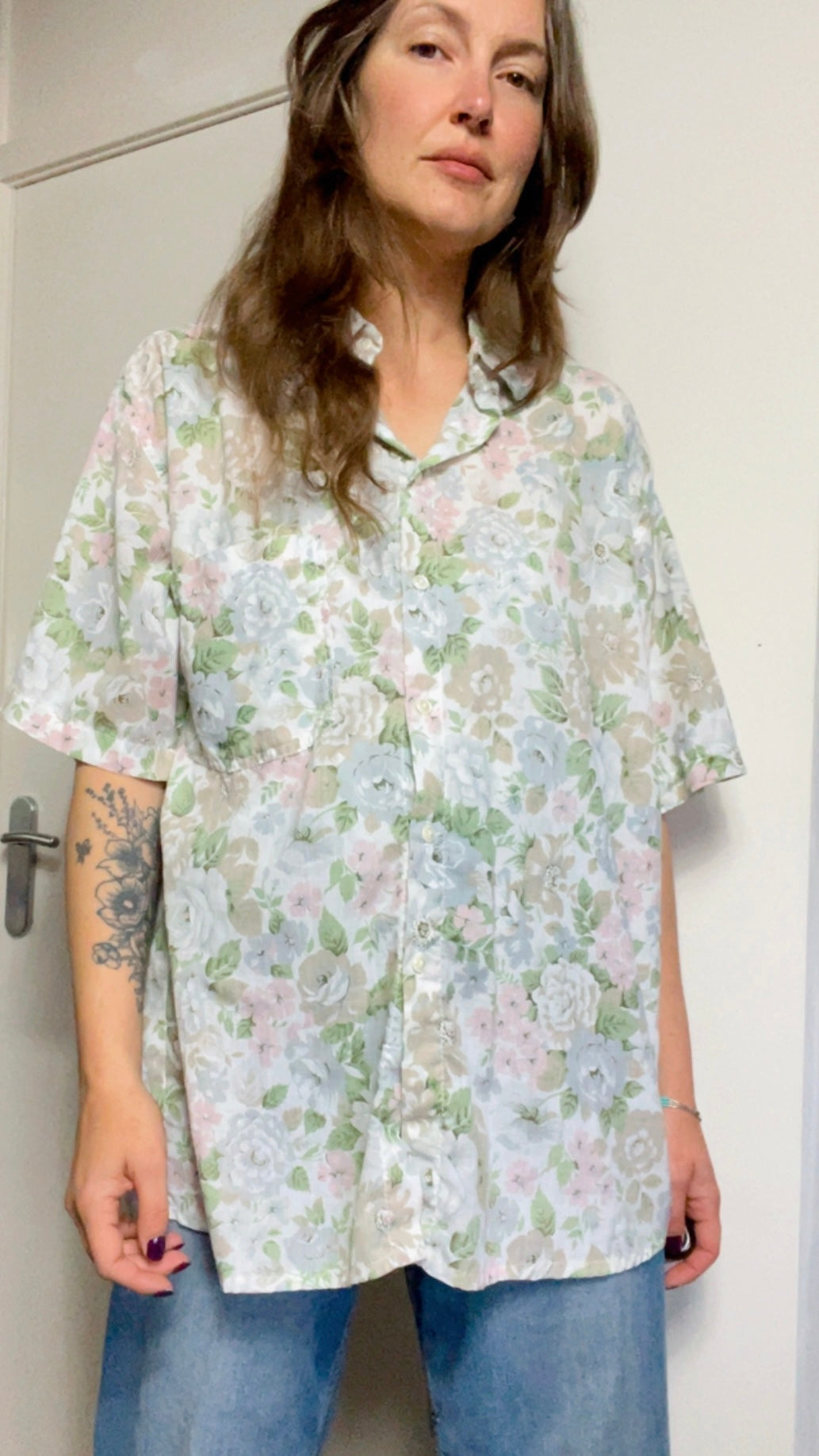 Floral SS Shirt