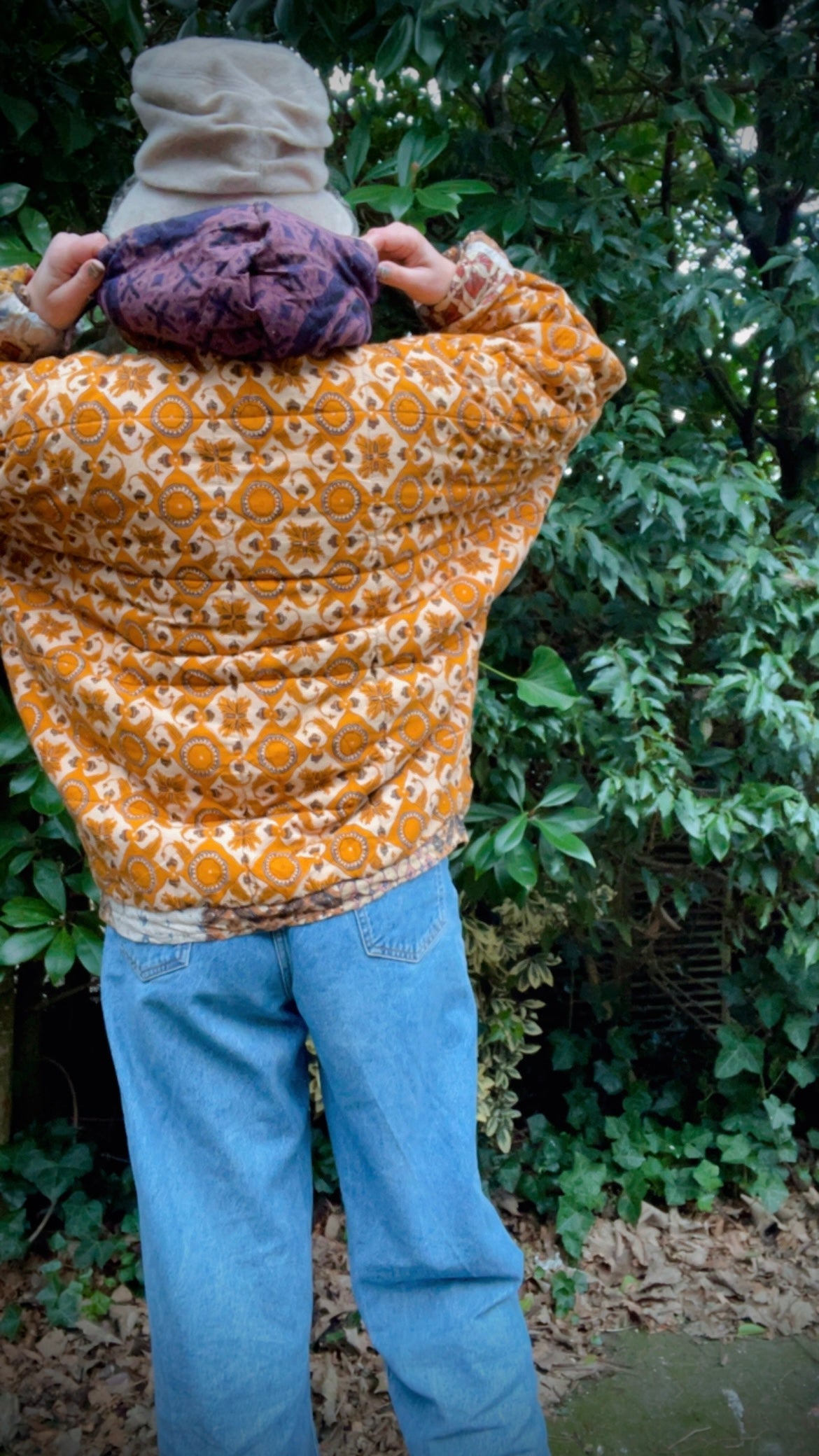 Reversible Batik Jacket