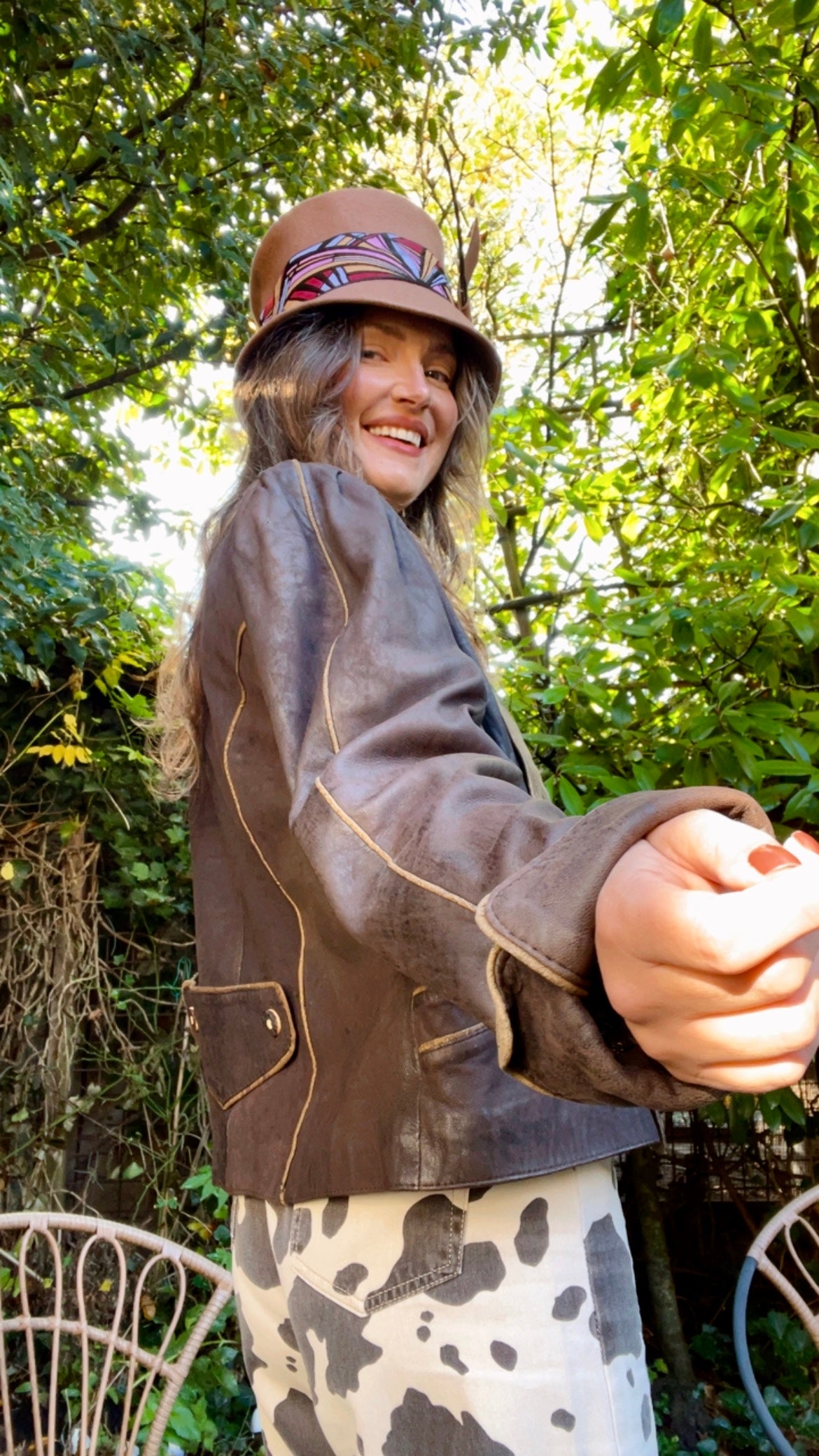 Leather Folklore Jacket