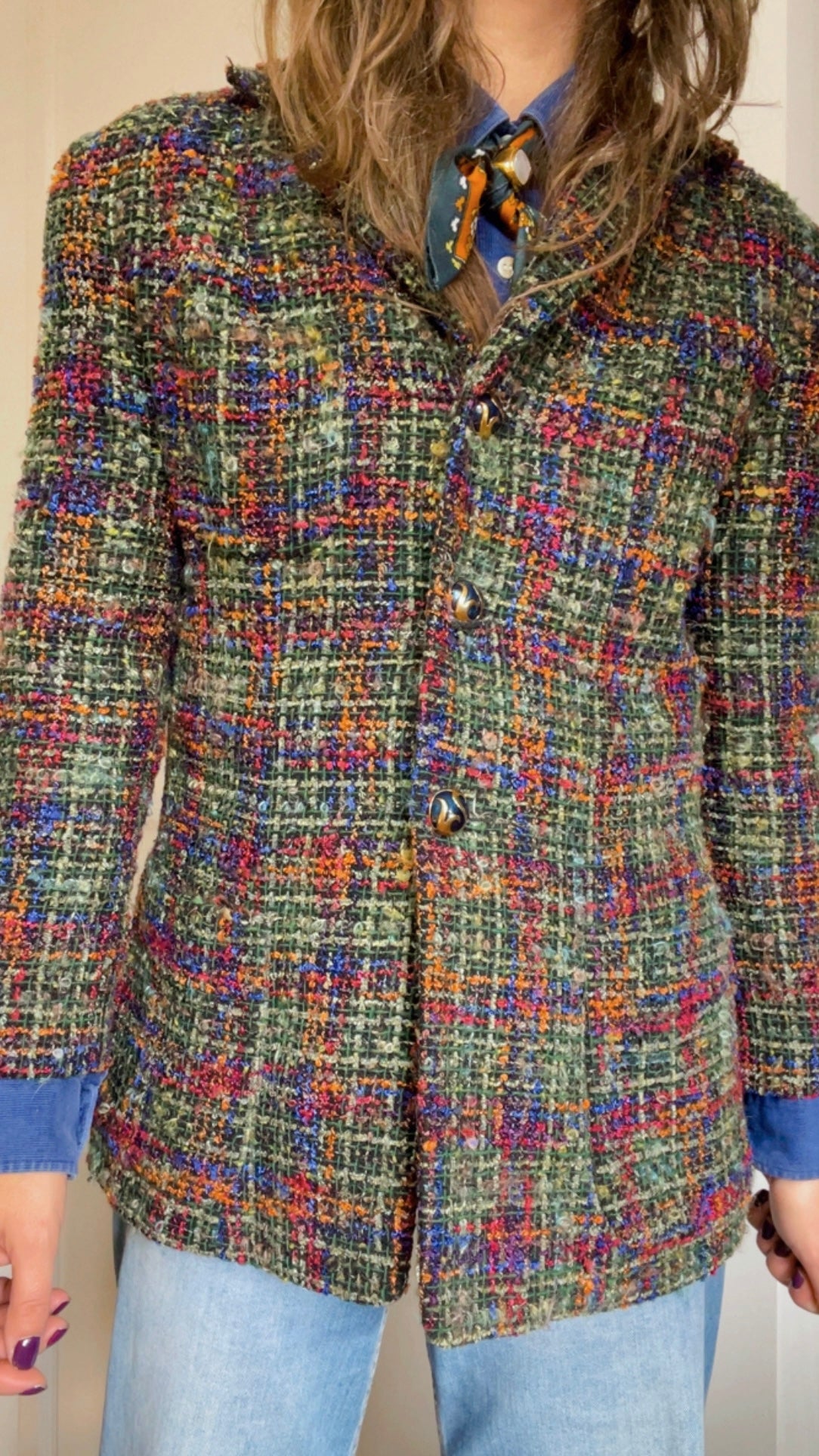 90s Bouclé Blazer