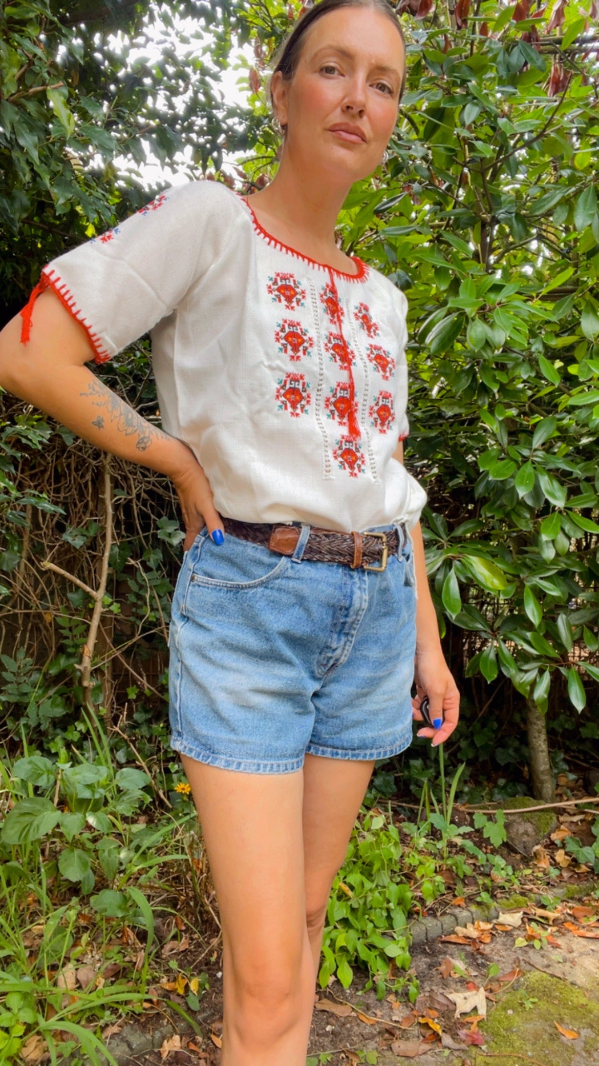 70s Folklore Top