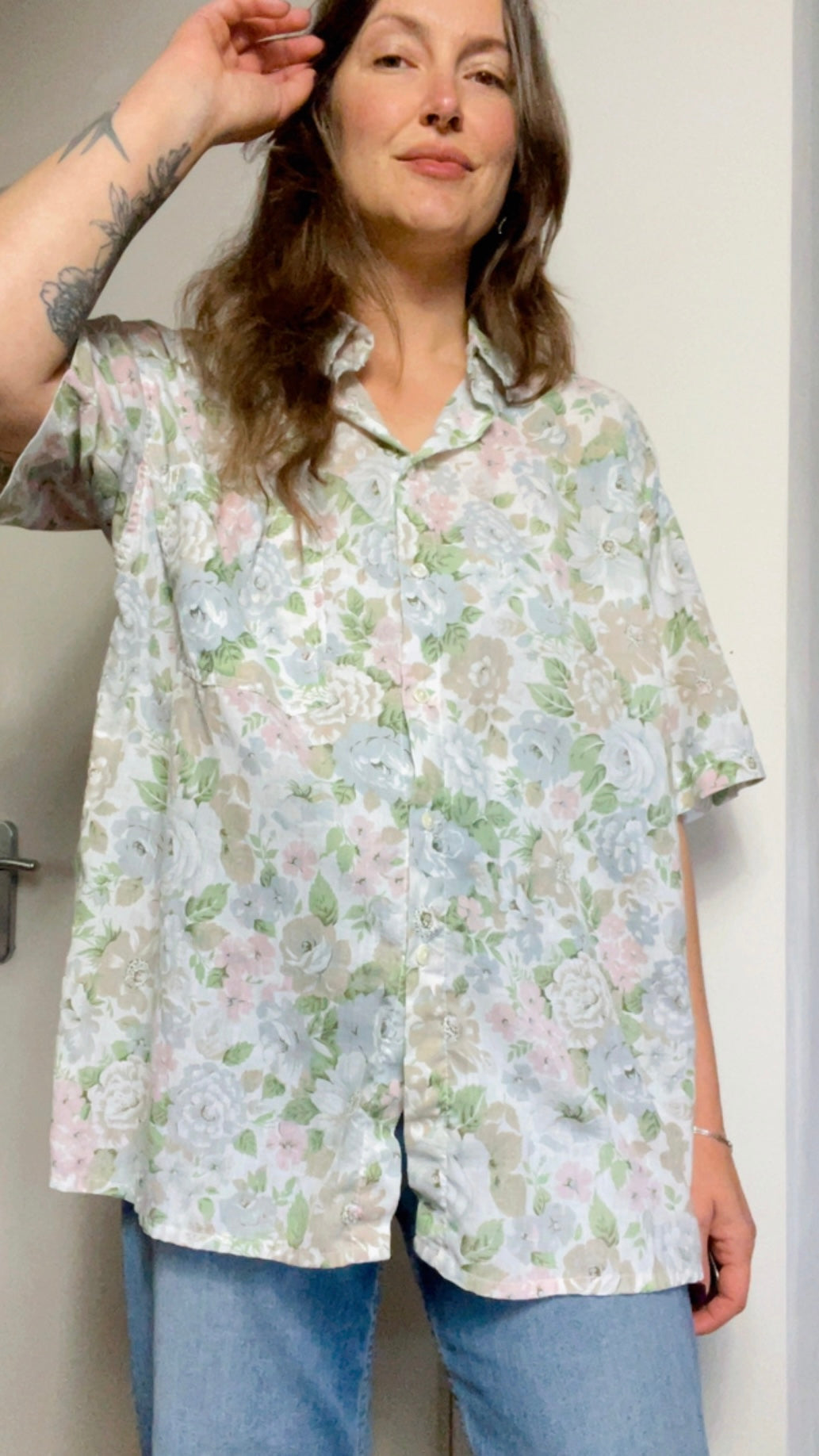 Floral SS Shirt