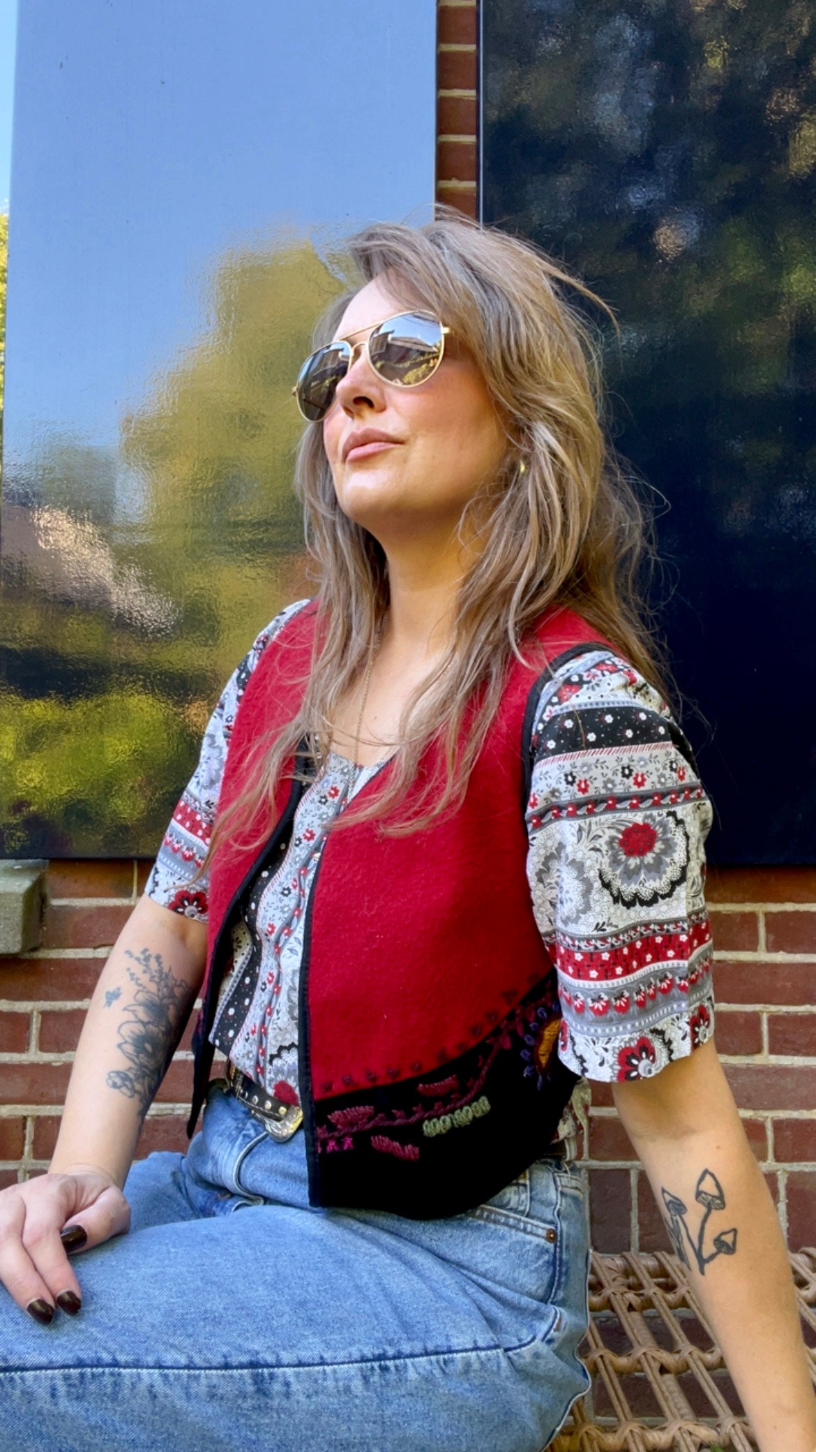 French Connection Wool Waistcoat