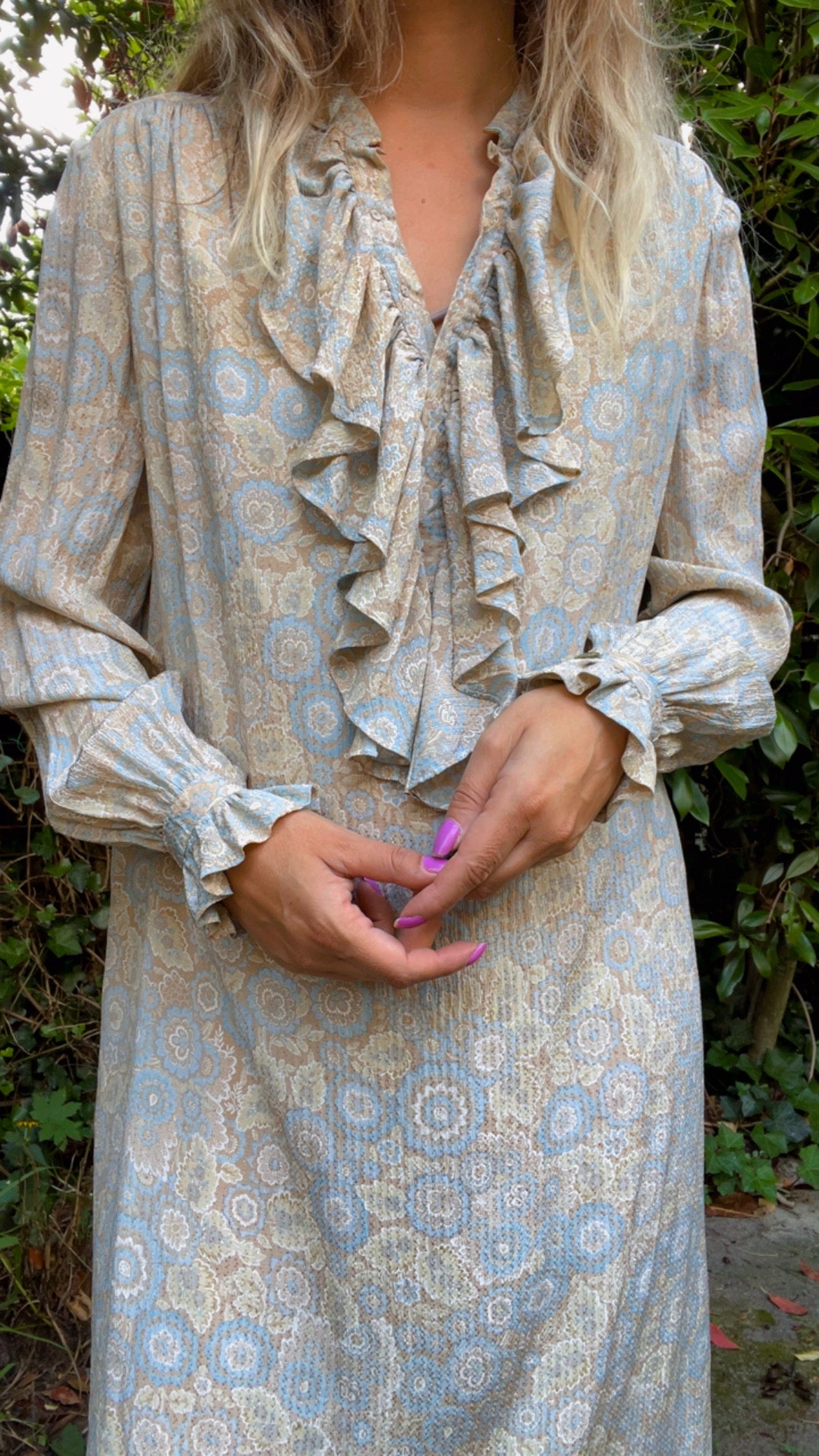 Couture Floral Dress